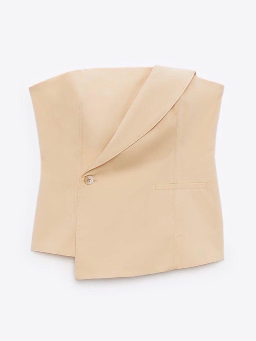 ZARA strapless top